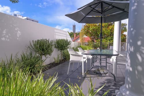 Palazzo Motor Lodge, Terrace/patio