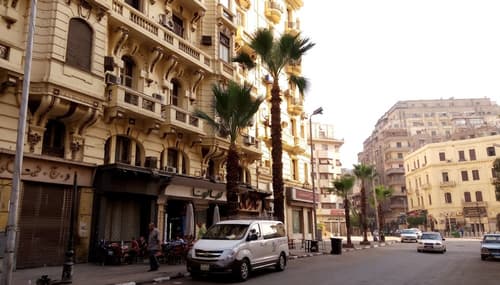 Cairo Paradise Hotel, View from room