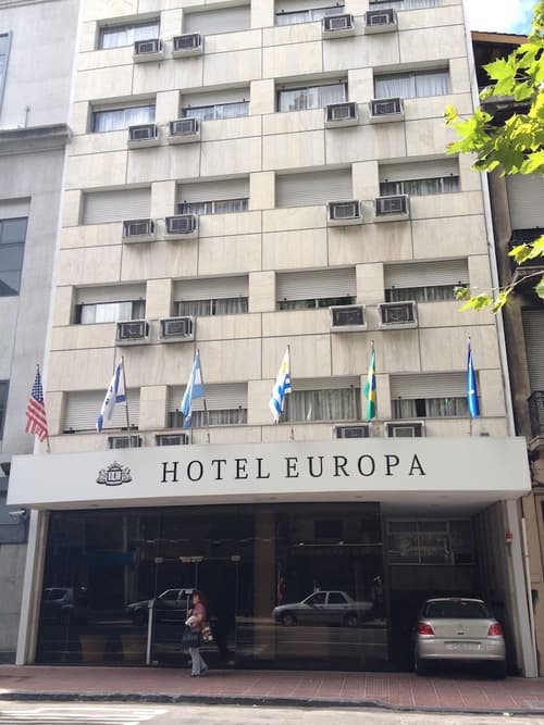 Hotel Europa, Front of property