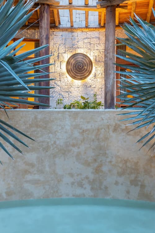 Hotel Ma'xanab, Interior entrance