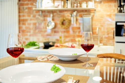 Strohhutmanufaktur, In-room dining