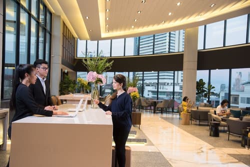 Amanta Hotel & Residence Sathorn, Reception