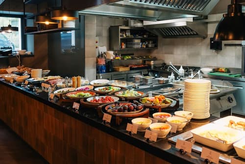 Up Hotel Budapest, Breakfast area