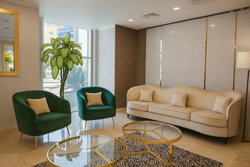 Saraya Palace Hotel, Lobby sitting area