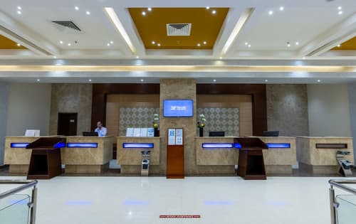 Parrotel Lagoon Waterpark Resort, Lobby