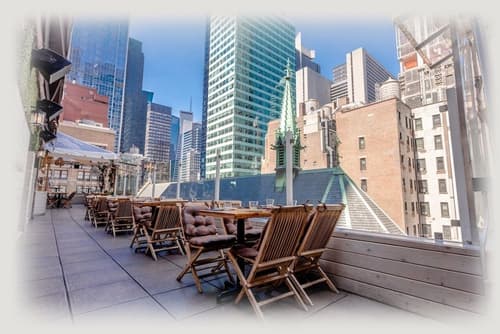 Sanctuary Hotel New York, Rooftop terrace