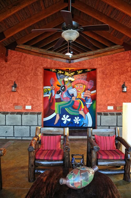 Hacienda Puerta Del Cielo Ecolodge & Spa, Lobby sitting area