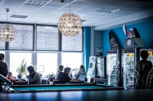 Plus Prague Hostel, Lobby