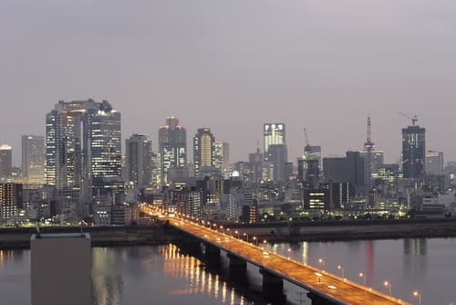 Hotel Plaza Osaka, View from property