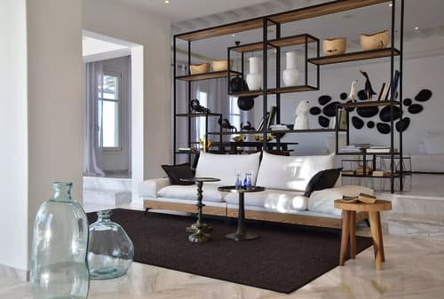 Hermes Mykonos Hotel, Lobby sitting area