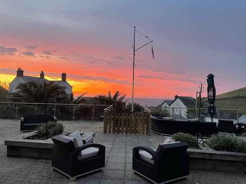 The Llawnroc, Terrace/patio