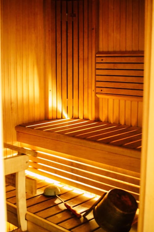 Olarsgården Hotell, Sauna