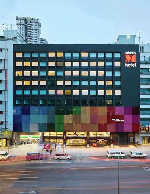 citizenM Kuala Lumpur Bukit Bintang, Exterior