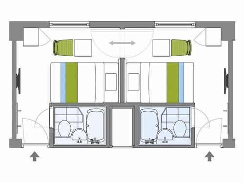 Hotel Keihan Tenmabashi, Room