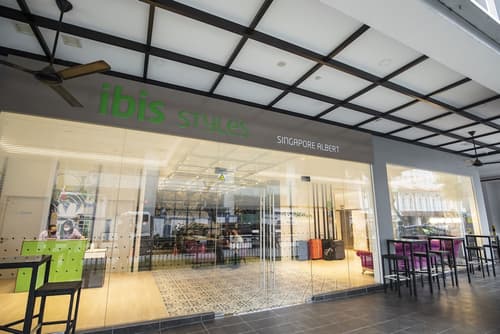 ibis Styles Singapore Albert, Interior entrance
