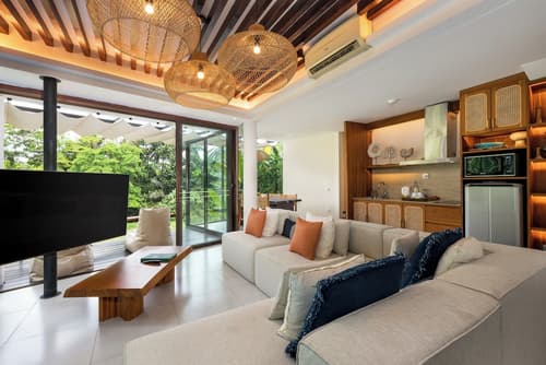 Ubud Green Resort Villas Powered by Archipelago, Living area