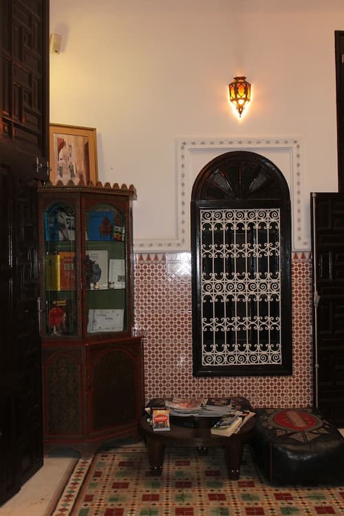 Riad Baddi, Lobby sitting area