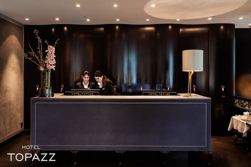 Hotel Topazz & Lamée, Reception