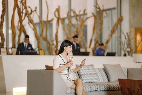 Radisson Blu Hotel Amritsar, Lobby sitting area