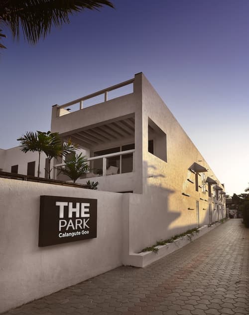 The Park Calangute Goa, Property entrance