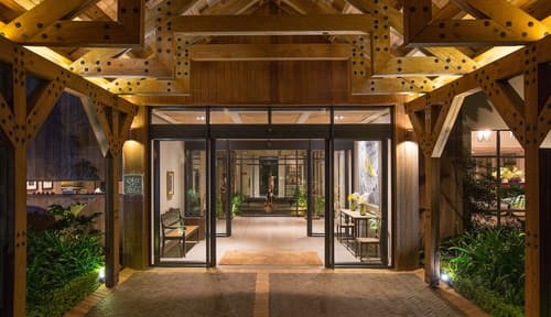 Delaire Graff Lodges & Spa, Interior entrance