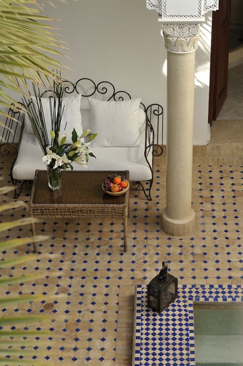 Riad Le Jardin d'Abdou, Lobby sitting area