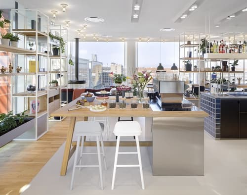 Zoku Copenhagen, Breakfast area