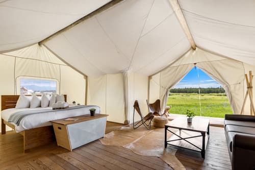 Under Canvas West Yellowstone, Room