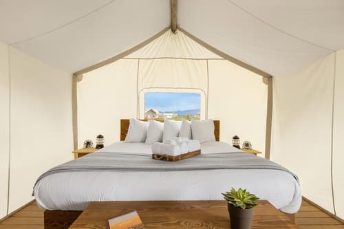 Under Canvas West Yellowstone, Room