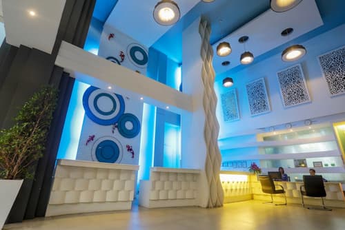 A2 Pool Resort, Check-in/check-out kiosk