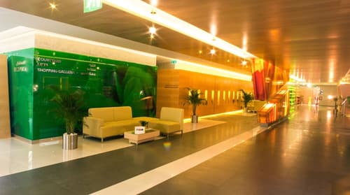 Al Khoory Executive Hotel, Interior entrance