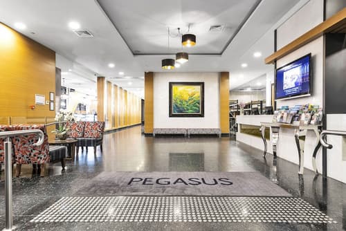 Pegasus Apart'Hotel, Lobby sitting area
