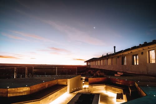 Hotel de Sal Luna Salada, Terrace/patio