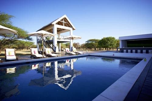 Emanya at Etosha Game Lodge, Outdoor pool