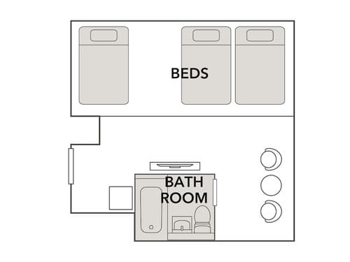 Comfort Hotel Kyoto Horikawagojo, Room