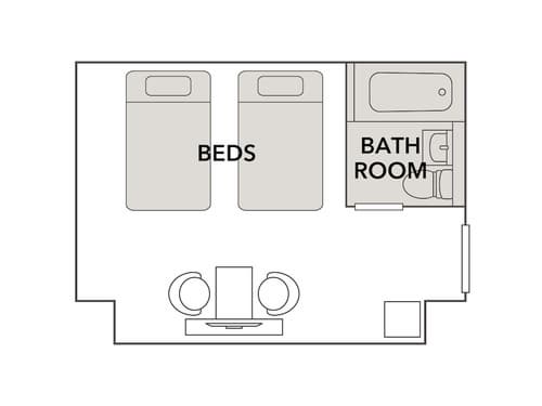 Comfort Hotel Kyoto Horikawagojo, Room