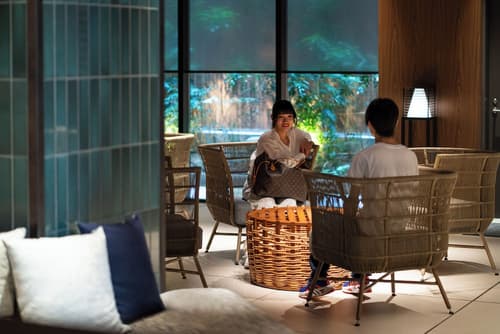 Park Hotel Kyoto, Lobby sitting area