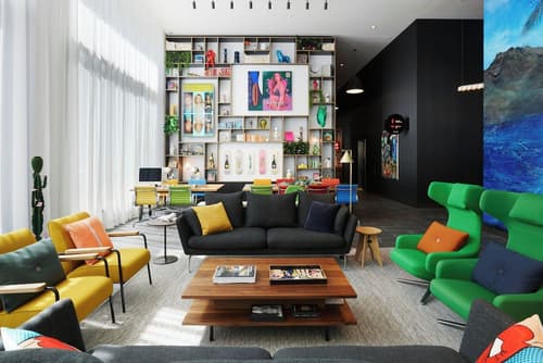 citizenM Los Angeles Downtown, Lobby