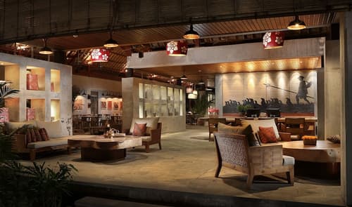 Alaya Resort Ubud, Lobby lounge
