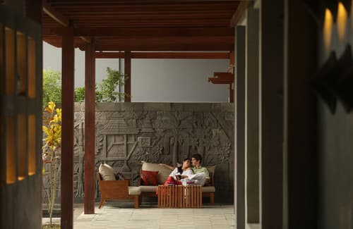 Alaya Resort Ubud, Interior entrance