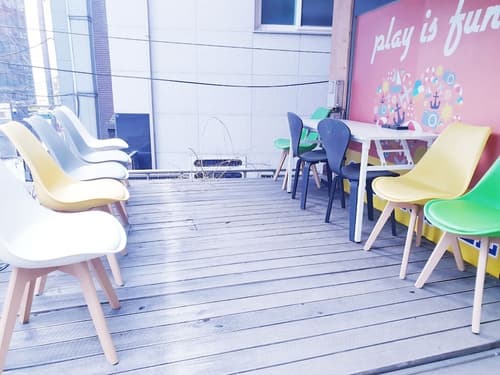 OPPA Hostel Sinchon-Hongdae, Terrace/patio