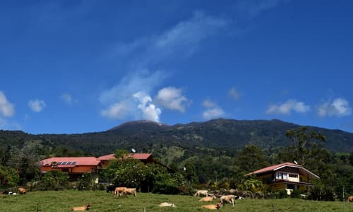 Guayabo Lodge, Aerial view