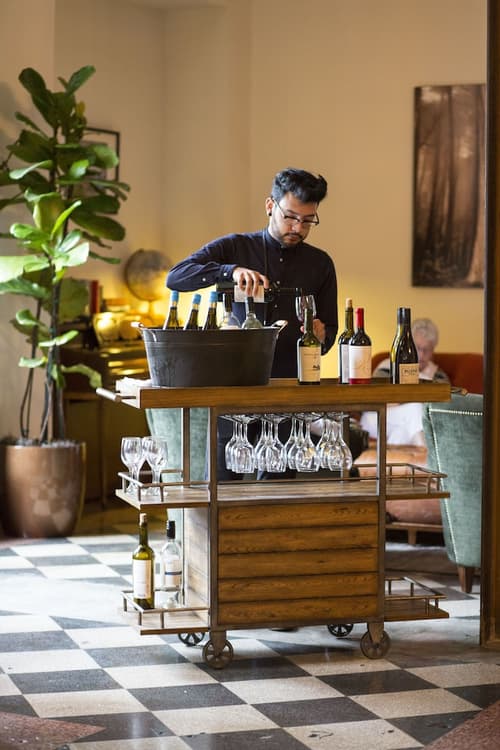 Hotel Normandie, Lobby