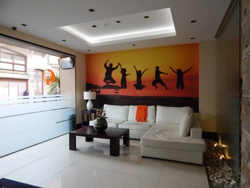 Puerto Mercado Hotel, Interior entrance