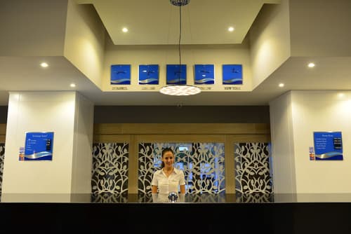Orka Sunlife Resort hotel and Aquapark, Reception