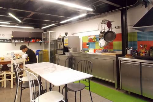 Hostel Colours, Breakfast area