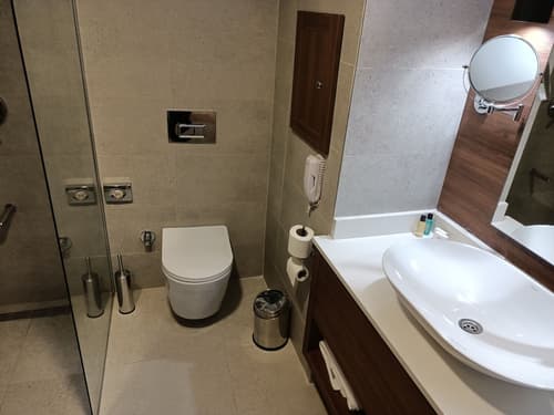 Ring Downtown Hotel, Bathroom shower