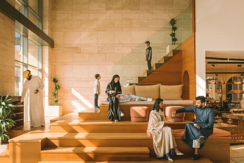 SHIRVAN Hotel City Yard Jeddah, Lobby sitting area