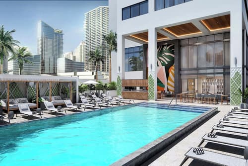 Element Miami Brickell, Pool