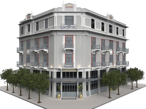 Modern Luxury Hotel, Front of property